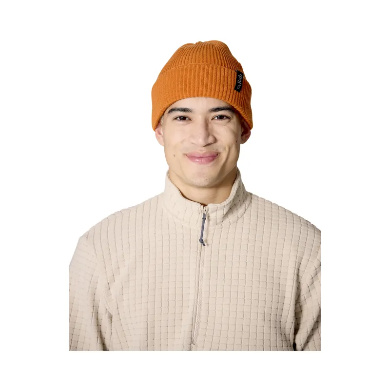Rab Perimeter Rolled Beanie Dark Melba-1