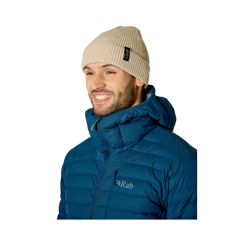 Rab Perimeter Rolled Beanie Pebble-4