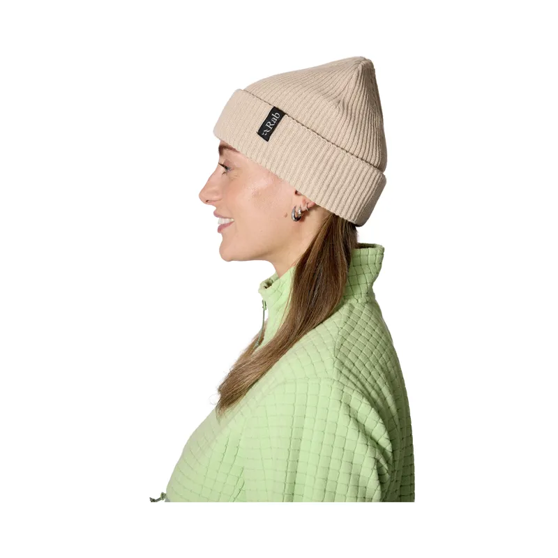 Rab Perimeter Rolled Beanie Pebble-2