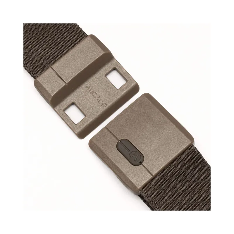 Arcade Belts Unisex Aero Belt Webbing Belt Medium Brown-1
