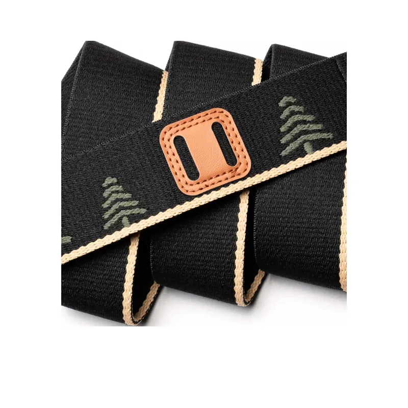 Arcade Belts Unisex Blackwood A2 Stretch Belt Webbing Belt Black / Sand-3