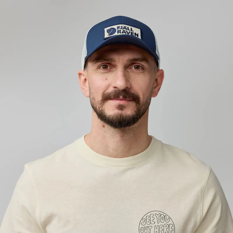 Fjallraven Langtradarkeps Cap Black-4