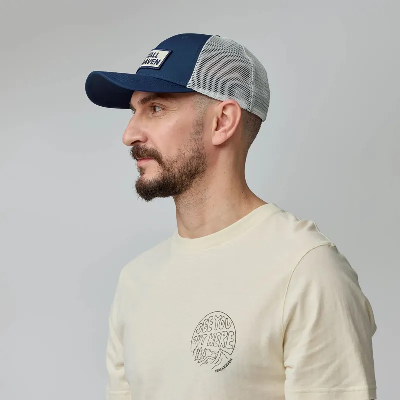 Fjallraven Langtradarkeps Cap Navy-5
