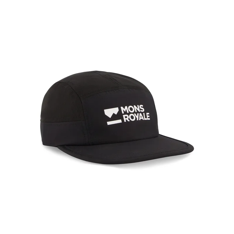 Mons Royale Unisex Velocity Trail Cap Black