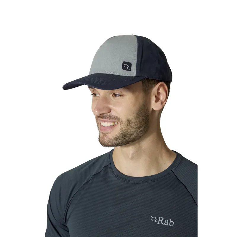 Rab Calet Embroidery Cap Anthracite/ Light Zinc-1