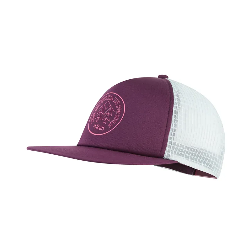 Rab Cirque Print Cap Mulberry/ Pewter