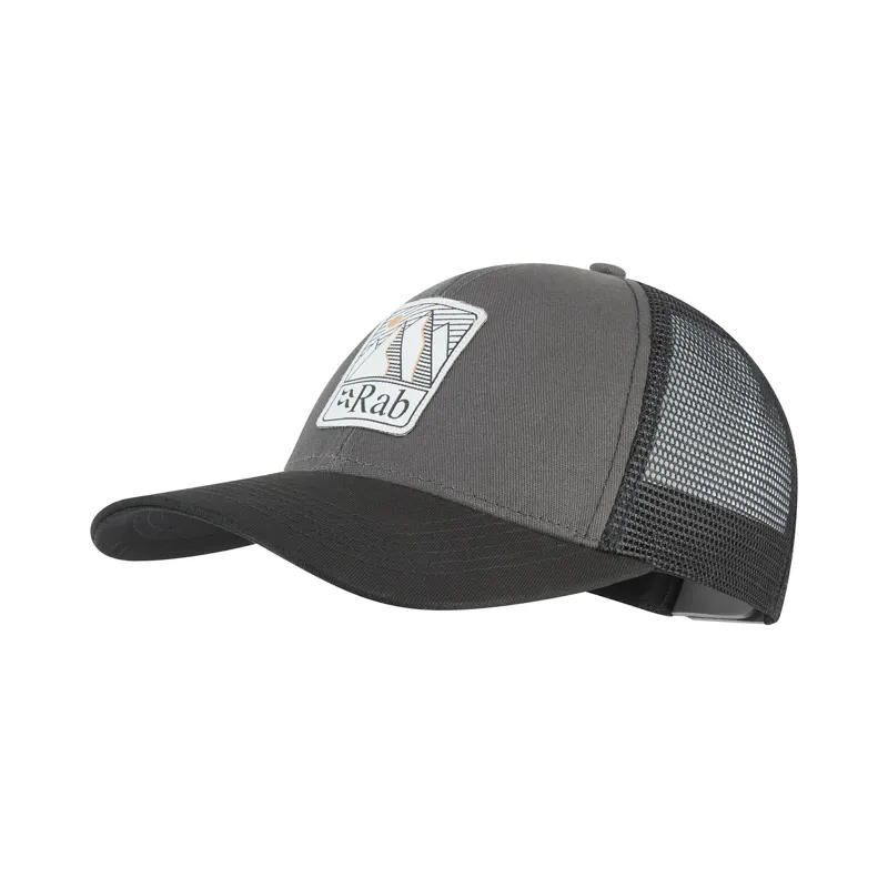 Rab Dihedral Badge Cap Graphene/ Beluga