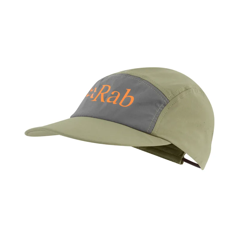 Rab Talus 5 Panel Cap Light Khaki/ Graphene