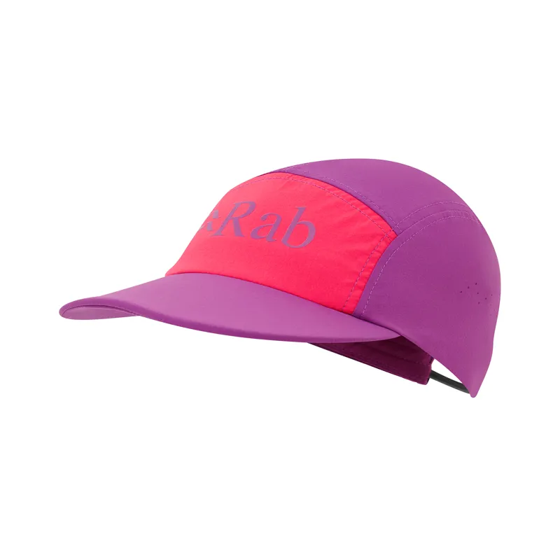 Rab Talus 5 Panel Cap Plum/ Watermelon