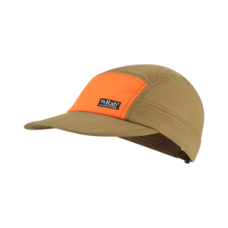 Rab Vista 5 Panel Cap Oak/ Dark Melba