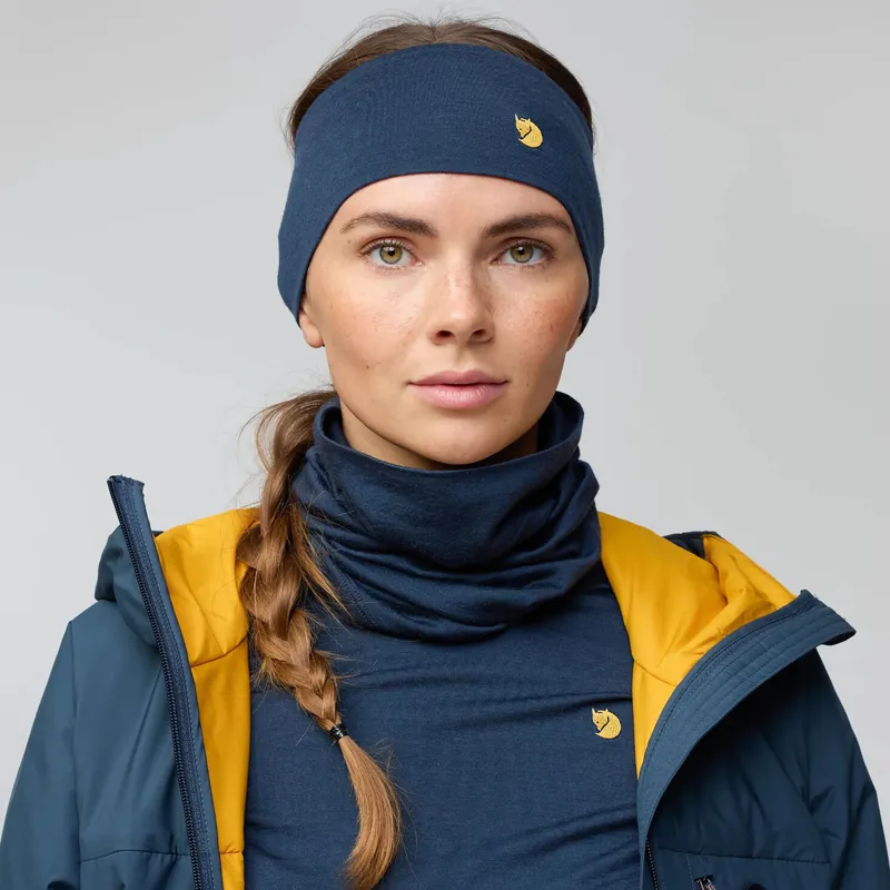 Fjallraven Bergtagen Merino Headband Black-3