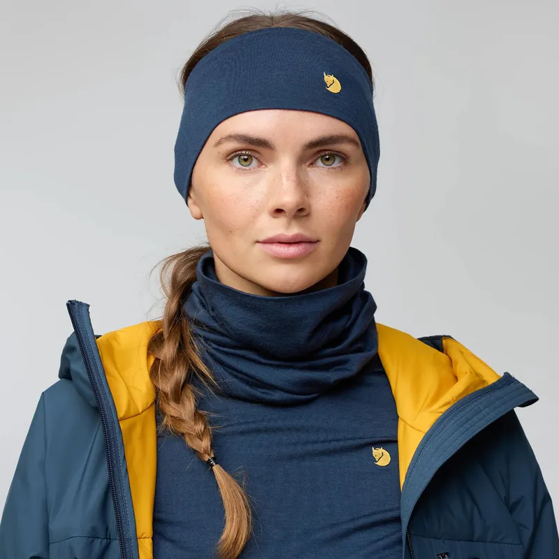 Fjallraven Bergtagen Merino Headband Mountain Blue-3