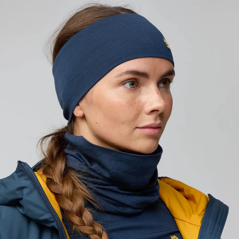 Fjallraven Bergtagen Merino Headband Mountain Blue-4