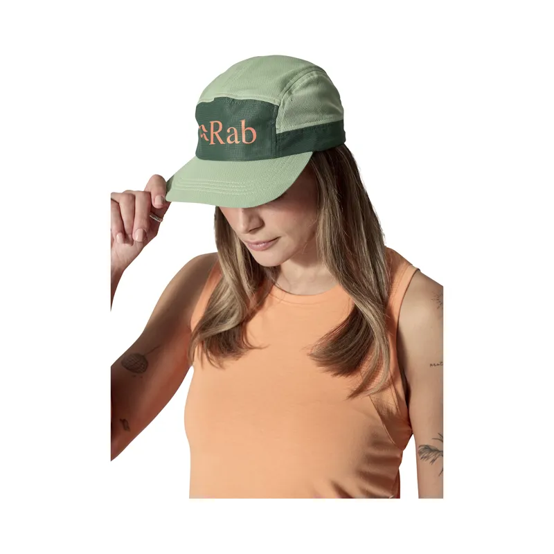 Rab Momentum 5 Panel Cap Fig Green/ Sage-1