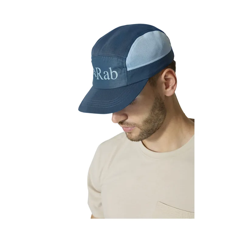 Rab Momentum 5 Panel Cap Tempest Blue/ Orion Blue/ Citadel-1