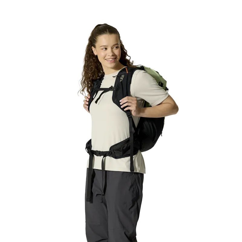 Rab Women's Airox 22ND Fig Green / Black-5
