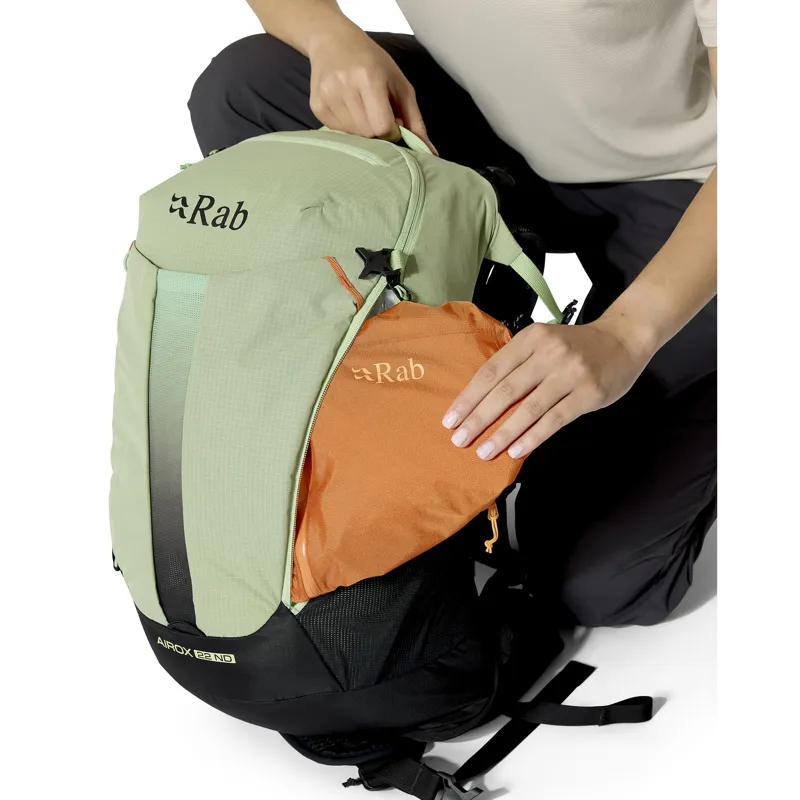Rab Women's Airox 22ND Fig Green / Black-12