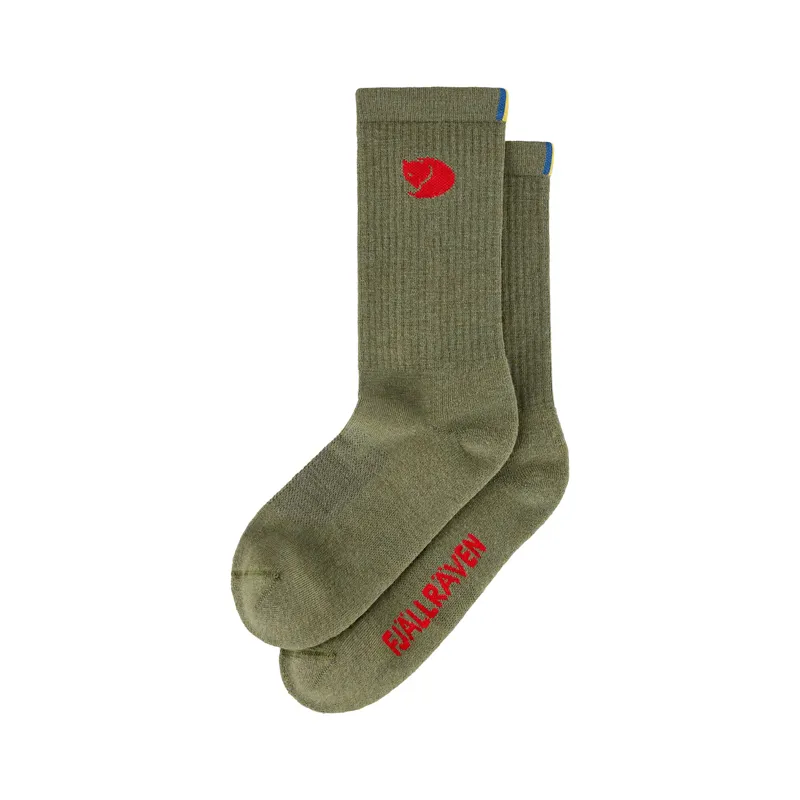 Fjallraven Wool Sock Laurel Green