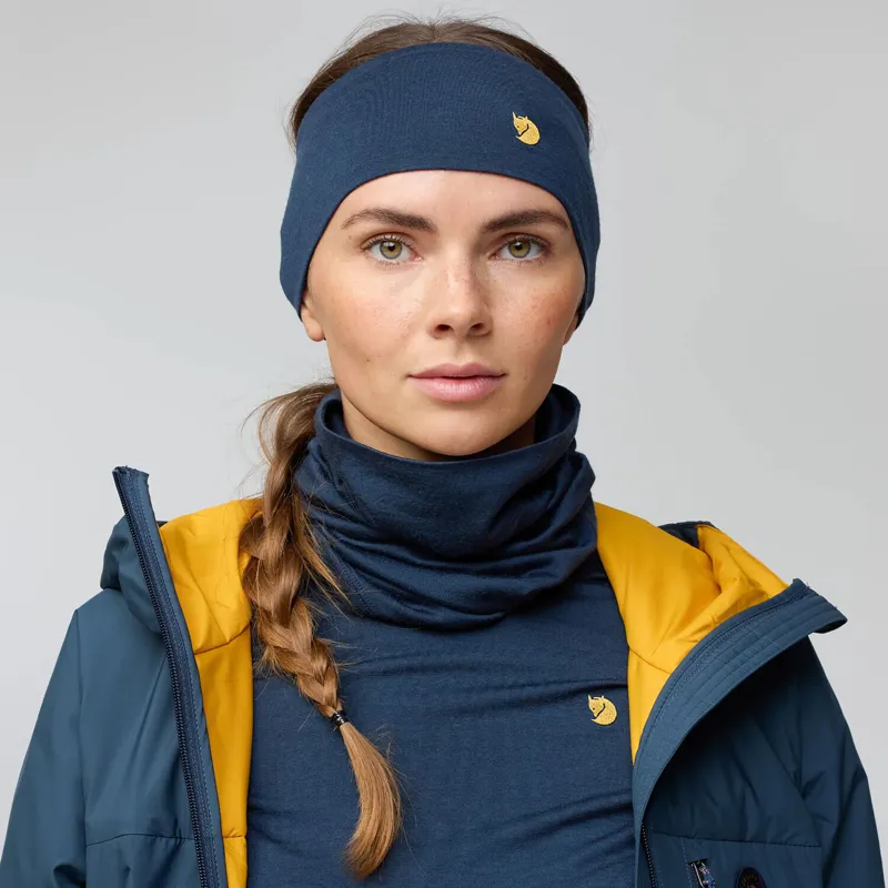 Fjallraven Bergtagen Merino Neck Gaiter Black-2