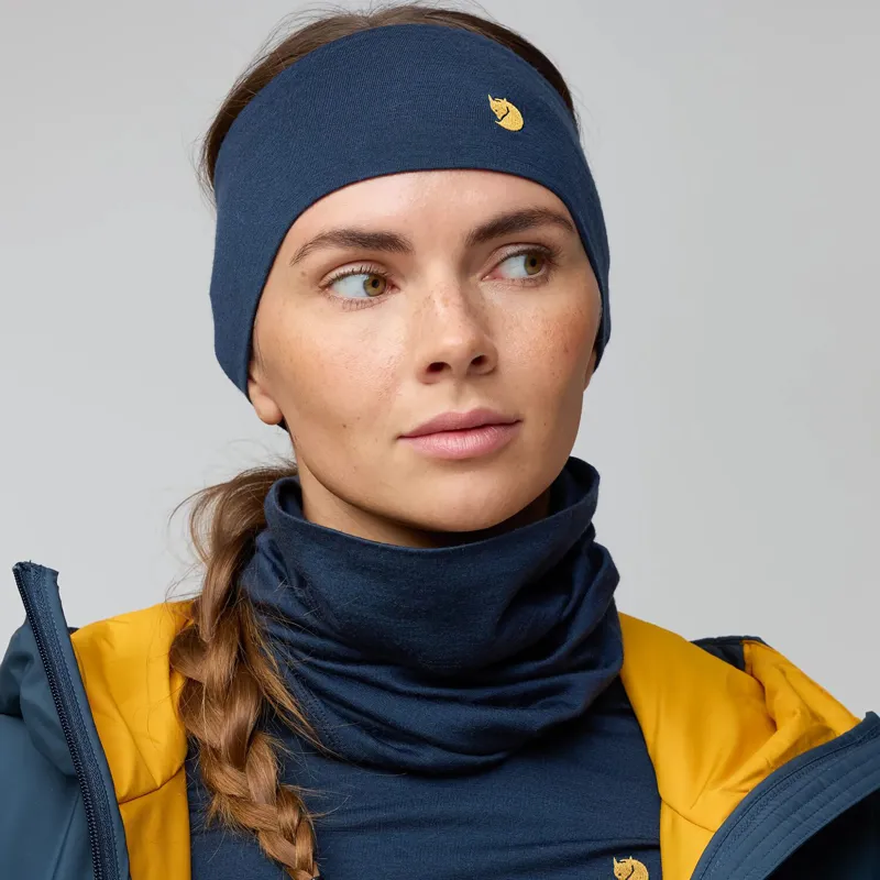 Fjallraven Bergtagen Merino Neck Gaiter Black-3