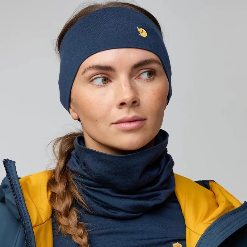 Fjallraven Bergtagen Merino Neck Gaiter Mountain Blue-3