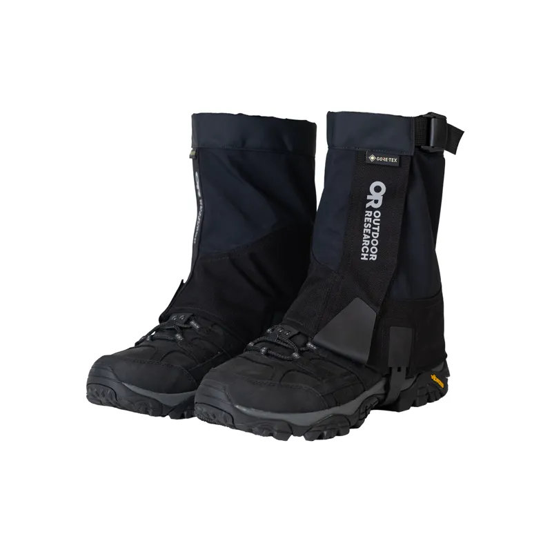 Outdoor Research Mid-Height Crocodile Gaiters Black