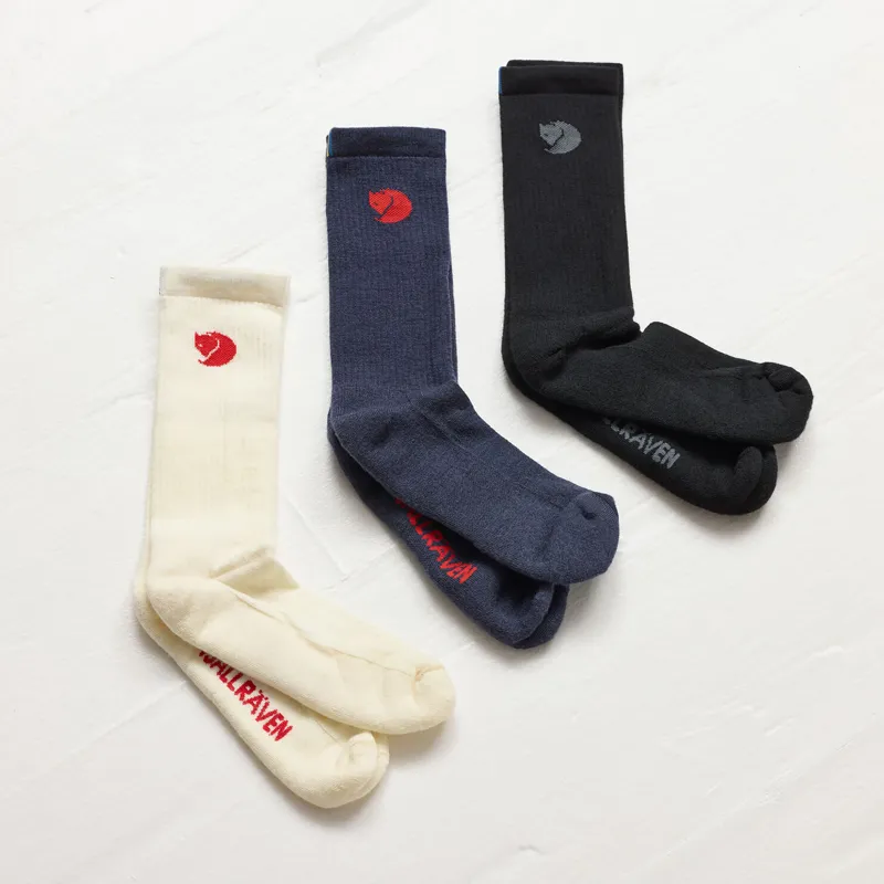 Fjallraven Wool Socks Black-5