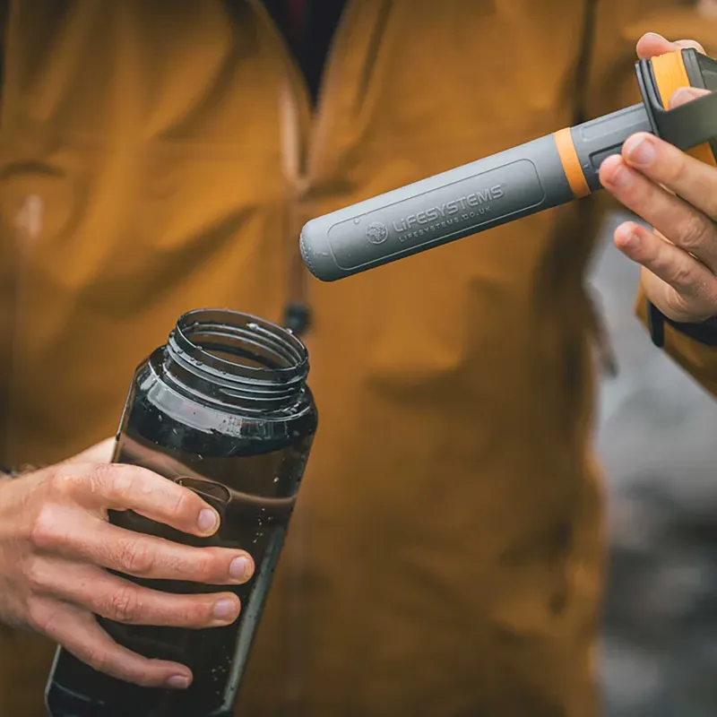 Lifesystems Water Filter and Purifier Bottle -9