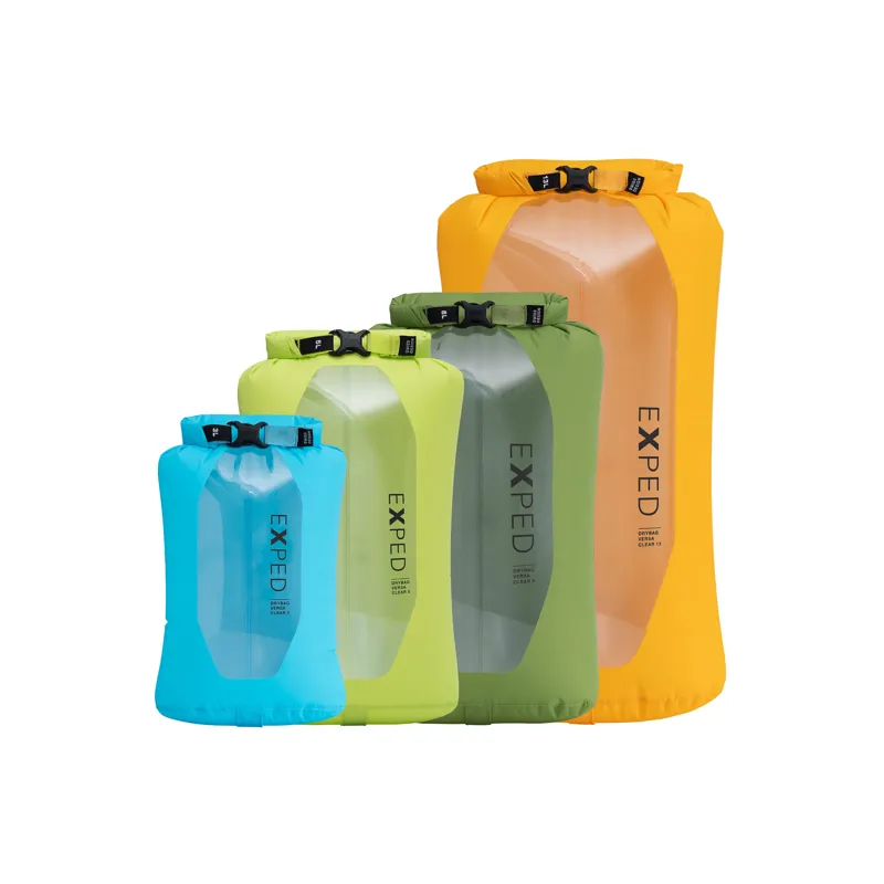 Exped Drybag Versa Clear 3L 5L 8L 13L Set