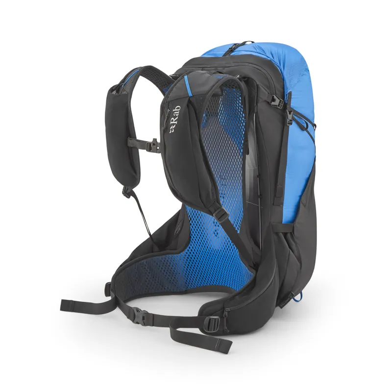 Rab Men's Syclon XP 30 Black / Maya Blue-1