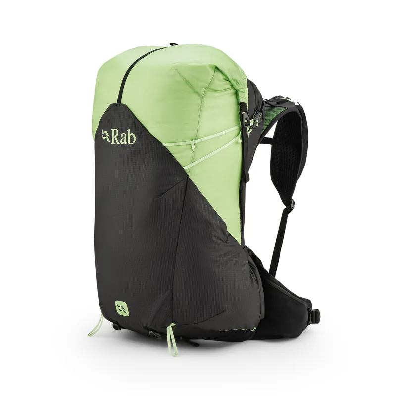 Rab Women's Syclon XP 38ND Black / Dark Fig Green