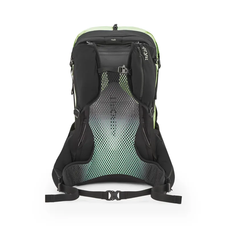 Rab Women's Syclon XP 38ND Black / Dark Fig Green-3