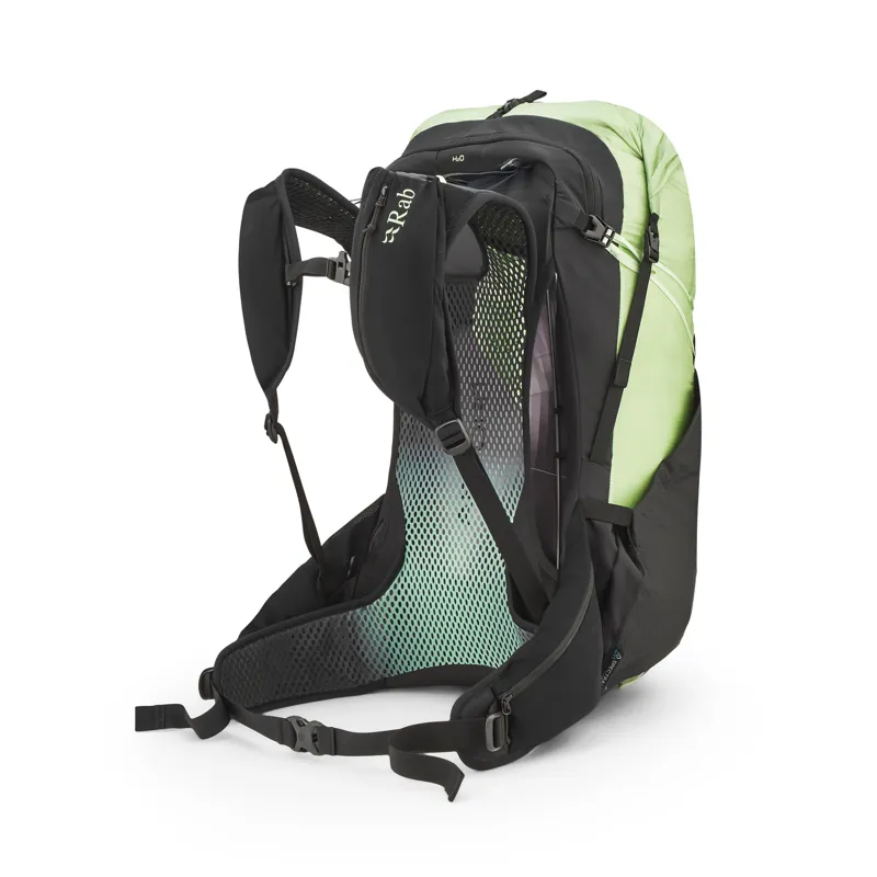 Rab Women's Syclon XP 38ND Black / Dark Fig Green-1