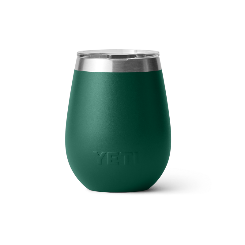 YETI Rambler 10oz Wine Tumbler 2.0 Black Forest Green-1