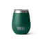 YETI Rambler 10oz Wine Tumbler 2.0 Black Forest Green