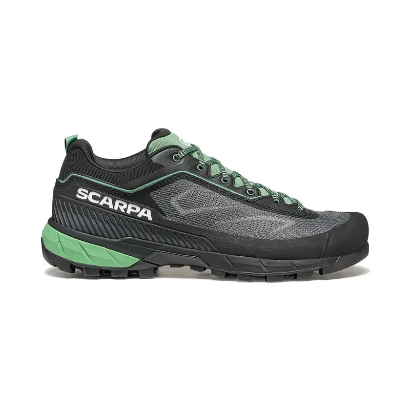 Scarpa Women's Rapid LT Approach Shoes Anthracite / Light Green-1