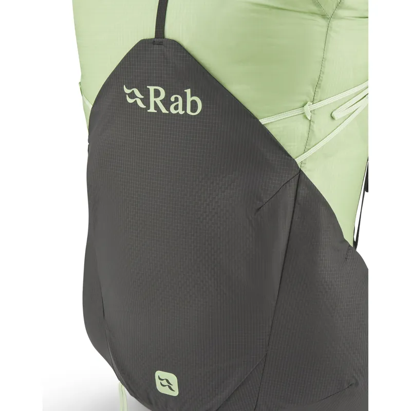 Rab Women's Syclon XP 28ND Black / Dark Fig Green-4