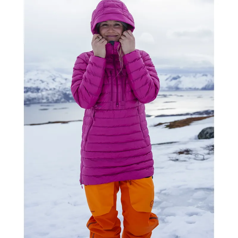 Norrona Women's Lofoten Down800 Anorak Jacket Festival-4