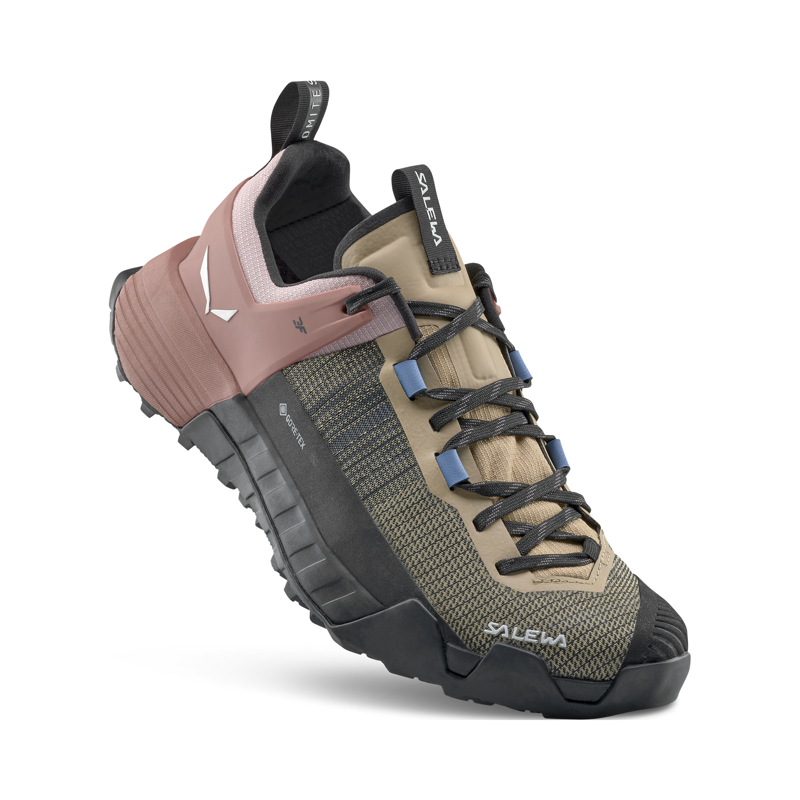 Salewa Women's Wildfire NXT GTX Shoes Quicksand Etruscan Red-3