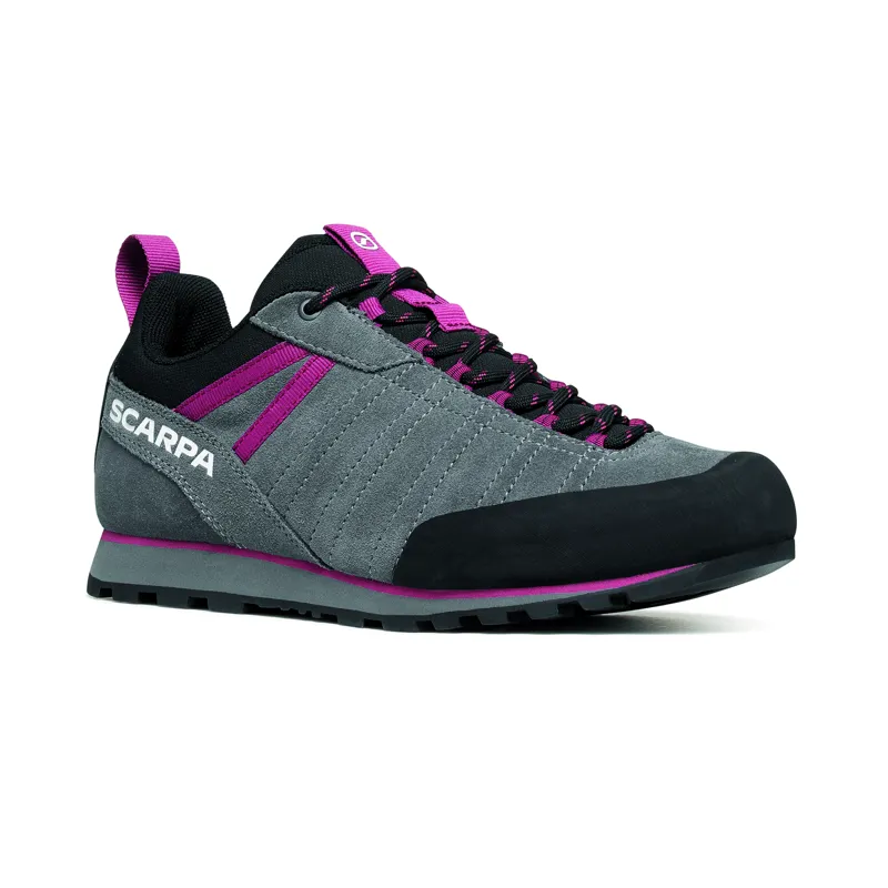 Scarpa Women's Crux 2 Approach Shoes Smoke Raspberry-1