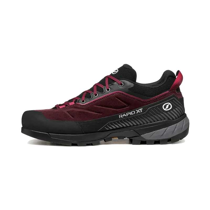 Scarpa Women's Rapid XT GTX Approach Shoes Temeraire / Rasberry-2