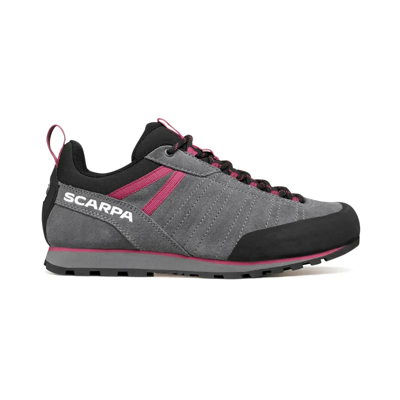 Scarpa Women's Crux 2 Approach Shoes Smoke Raspberry-2
