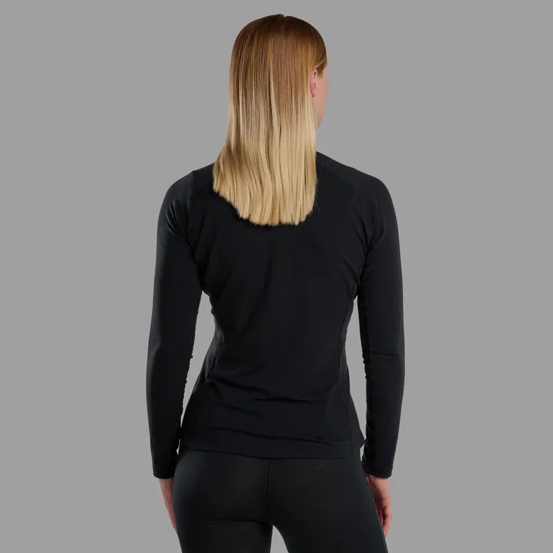 Montane Women's Malli Long Sleeve T-Shirt Black-2