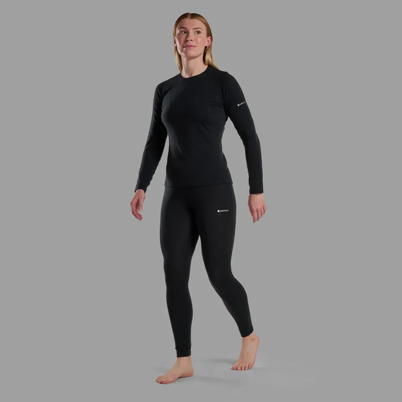 Montane Women's Malli Long Sleeve T-Shirt Black-3