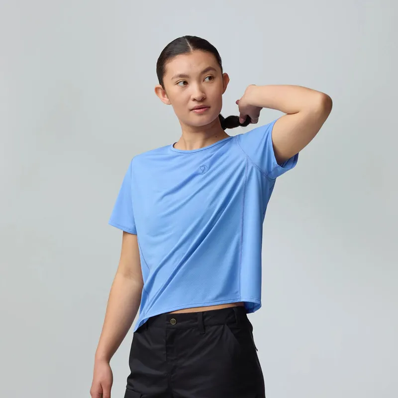 Fjallraven Women's Abisko Lite SS Ultramarine-2