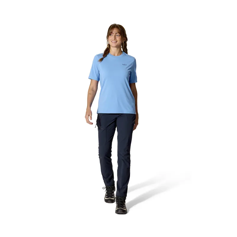 Rab Women's Force Tee Bluebird-4