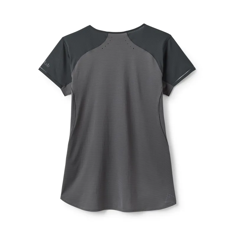 Rab Women's Sonic Ultra Tee Beluga / Graphene-1