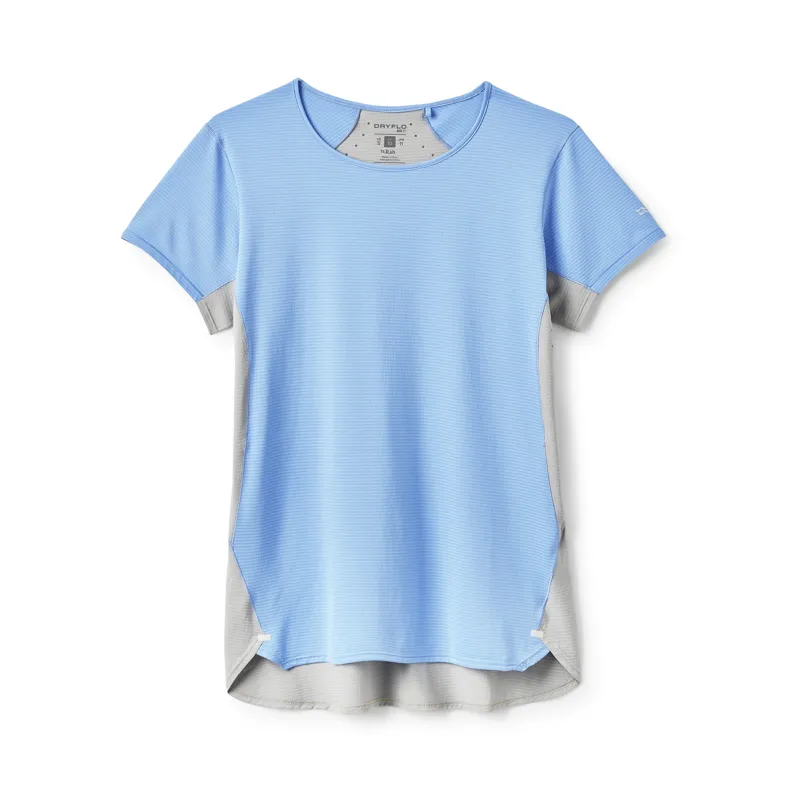 Rab Women's Sonic Ultra Tee Bluebird / Light Zinc