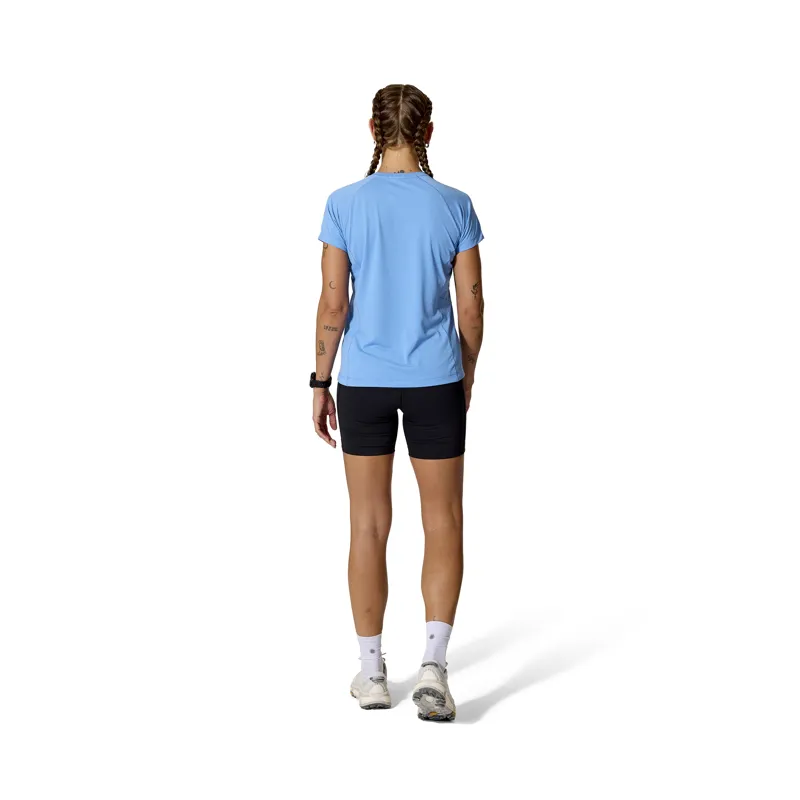 Rab Women's Sonic Ultra Tee Bluebird / Light Zinc-4
