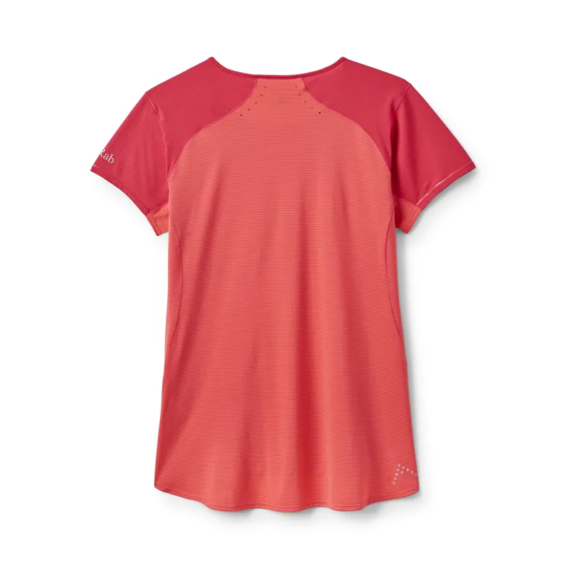 Rab Women's Sonic Ultra Tee Watermelon / Hibiscus-1